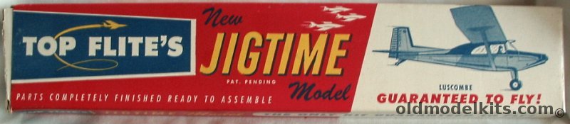 Top Flite Luscombe Jigtime Flying Wooden Model, B-6 plastic model kit